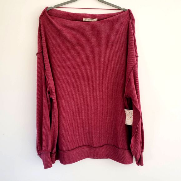 SOLD!WE THE FREE People Main Squeeze Hacci Sweater - Picture 7 of 11